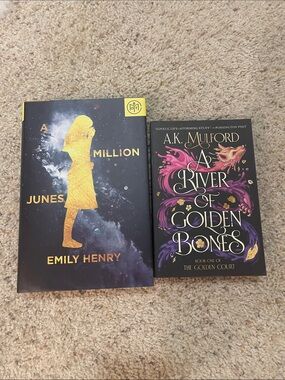 Fantasy book bundle: a million Junes & a River of golden bones